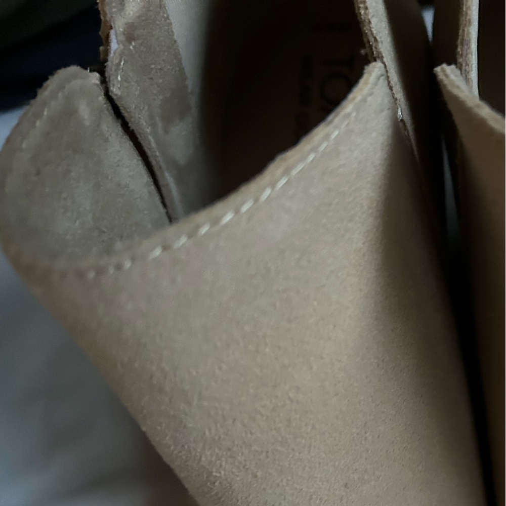 Toms Beige Suede Ankle Booties - Picture 8 of 9